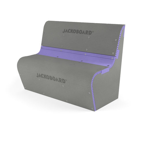 Скамейка для ванной комнаты - JACKOBOARD® S-Kit - Jackon Insulation - современная / из экструдированного полистирола / со спинкой