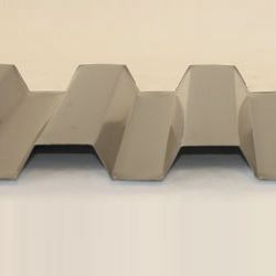Ребристое листовое железо - 4" BOX RIBS - Corrugated Metals, Inc. - для кровли / для облицовки