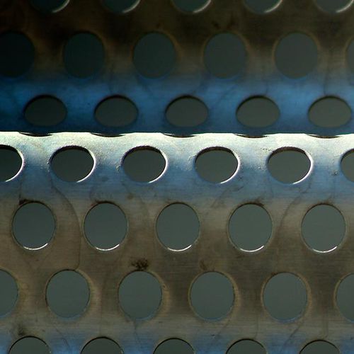 Перфорированное листовое железо - Corrugated Metals, Inc. - волнистое / декоративное / для облицовки
