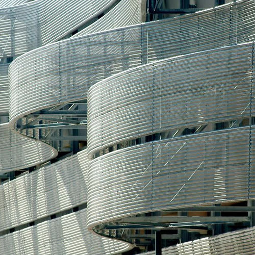 Волнистое листовое железо - Corrugated Metals, Inc. - изогнутое / для кровли / для облицовки