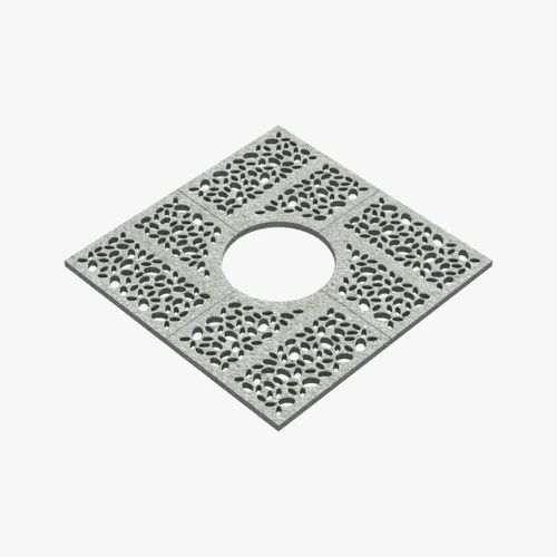 Квадратная решетка для деревьев - PEBBLE HOLE SERIES - Jonite Private Limited - круглая / из камня