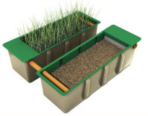 Поле фильтрации камышовый фильтр - REED BEDS - Kingspan Environmental - в комплекте