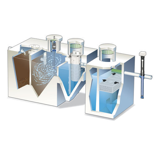 Малая очистная установка для воды - SINGULAIR R3® - Norweco - из бетона / с фильтром / малого типа