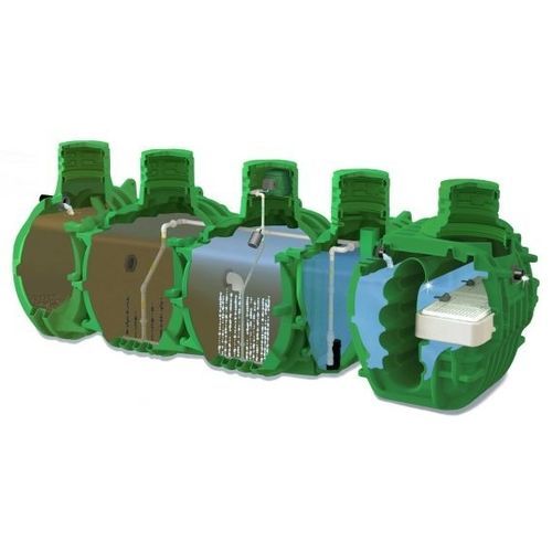 Малая очистная установка для воды - HYDRO-KINETIC® GREEN - Norweco - из полиэтилена / малого типа