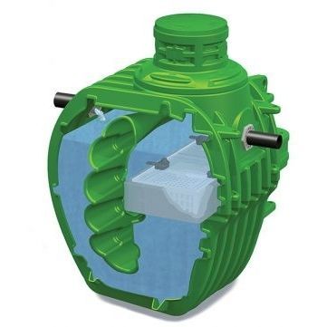 Малая очистная установка для воды - HYDRO-KINETIC BIO-FILM REACTOR® - Norweco - из полиэтилена / малого типа