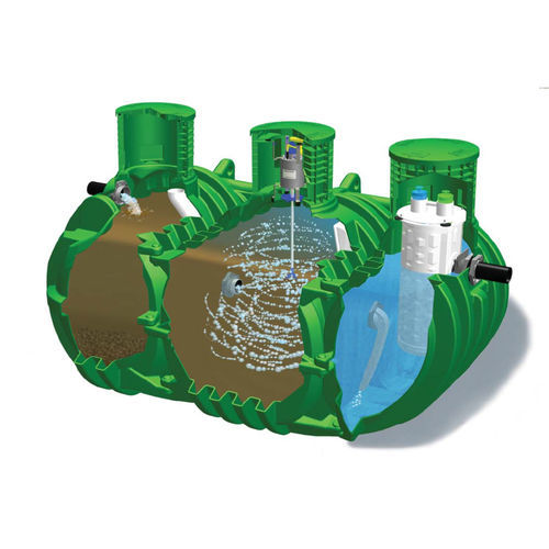 Малая очистная установка для воды - SNGULAIR GREEN® - Norweco - из полиэтилена / малого типа / компактная