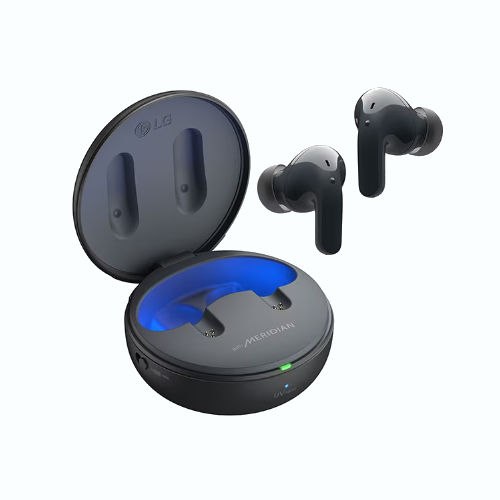 Беспроводной наушники - TONE Free UT90Q - LG Electronics - шумоподавляющий / с микрофоном / заряжаемый