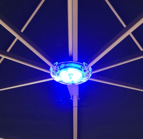 Подсветка для зонта от солнца - LED RVB - PROSTOR