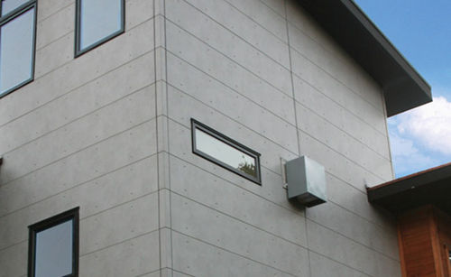 Панельная облицовка фасада - EMPIREBLOCK™ - NICHIHA FIBER CEMENT - из волокнистого цемента / пазованная