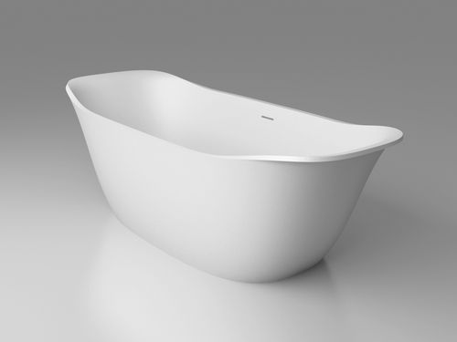 Овальная ванна - BETA ESSENTIAL V3 170x74 - HIDROBOX by absara - отдельностоящая / из Solid Surface / гидромассажная