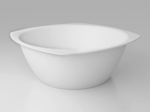 Круглая ванна - BETA ESSENTIAL V2 150x150 - HIDROBOX by absara - отдельностоящая / из Solid Surface / гидромассажная