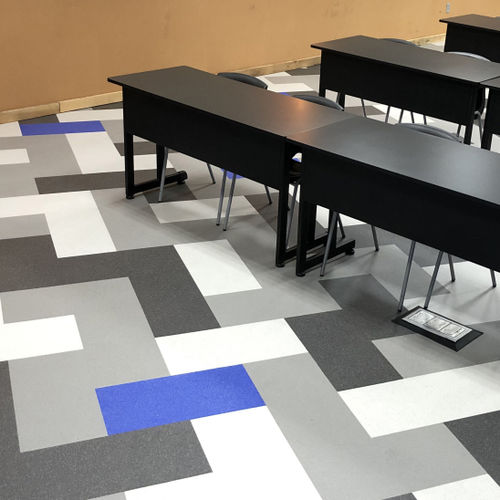 Напольное покрытие из пробкового дерева - ORIGINS - ECOsurfaces Recycled Rubber Flooring - из каучука / для офиса / контрактное