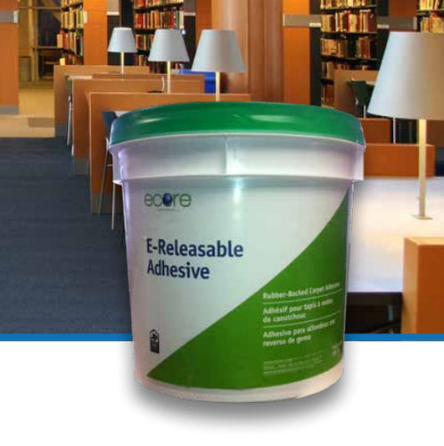 Тестообразный клей для коврового покрытия - E-RELEASABLE - ECOsurfaces Recycled Rubber Flooring