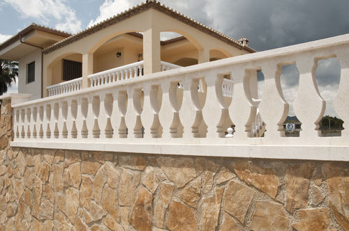Ограждение из восстановленного камня - MARBELLA - Verniprens - для наружного применения / для балкона / для террасы