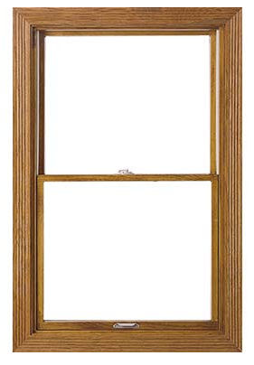 Окно из дерева - PELLA® 450 SERIES DOUBLE-HUNG - PELLA - со створкой