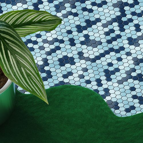 Мозаика из керамогранита - EDEN  - Ceramica Bardelli - глянцевая / матовая / для интерьера