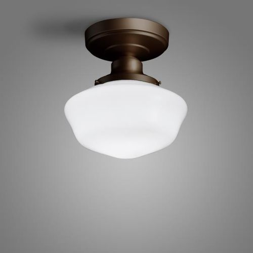 Потолочный светильник винтаж - ASHLAND - SPI Lighting - круглый / из стекла / из алюминия