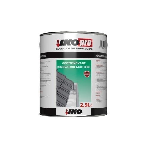 Жидкая гидроизоляция для защиты - GUTTER RENOVATION - IKO - для водосточной трубы / из полимера / из полимера