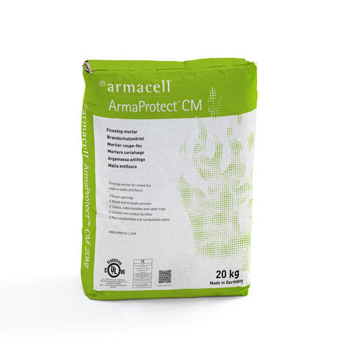 Строительный раствор для защиты - ARMAPROTECT CM - Armacell - для стены / на основе цемента / в форме порошка