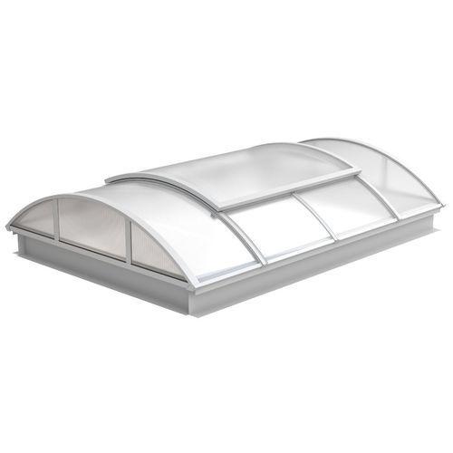 Фонарь для кровли - ARCADE ROOFLIGHT - Kingspan Insulation - для промышленных конструкций / для удаления дыма и тепла / из поликарбоната