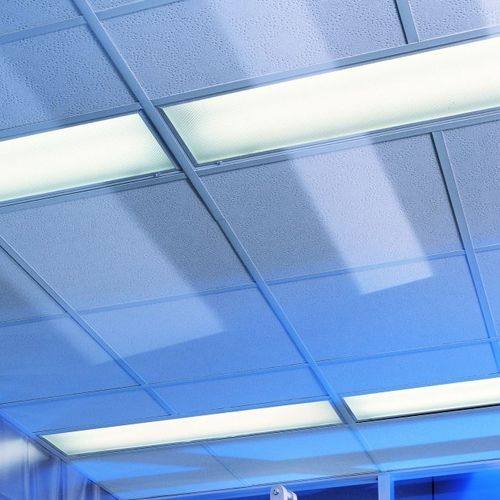 Акустическая панель для потолков - CLEAN ROOM™ - USG - из минерального волокна / квадратная / прямоугольная