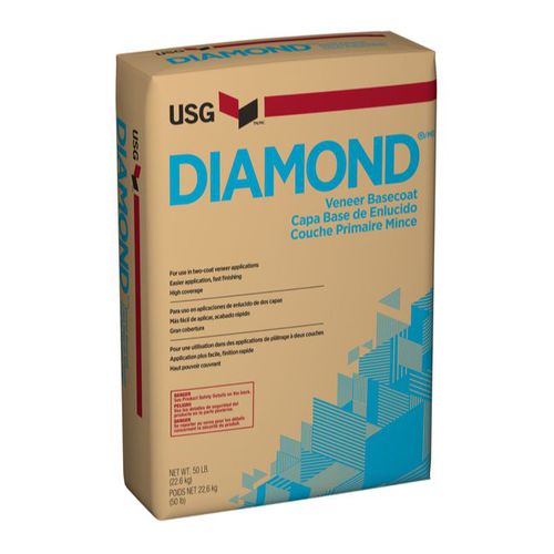 Штукатурка обмазка - DIAMOND®  - USG - для интерьера / для наружного использования / для домашнего использования