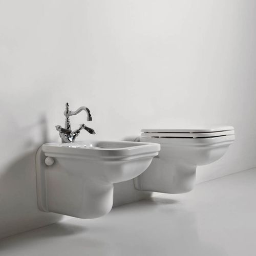 Подвесной унитаз - WALDORF - Ws Bath Collections - из керамики / для профессионального использования / современный