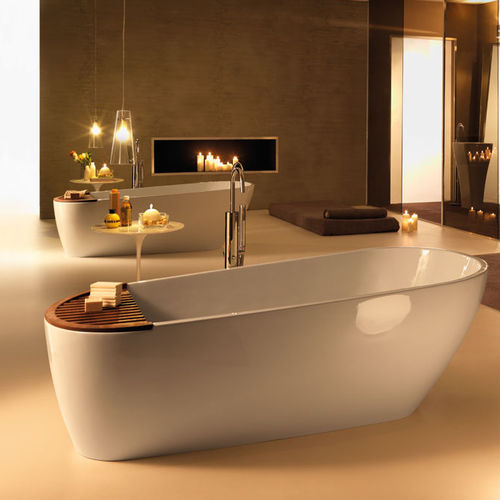 Овальная ванна - AQUATECH - Ws Bath Collections - отдельностоящая / для профессионального использования / из Solid Surface