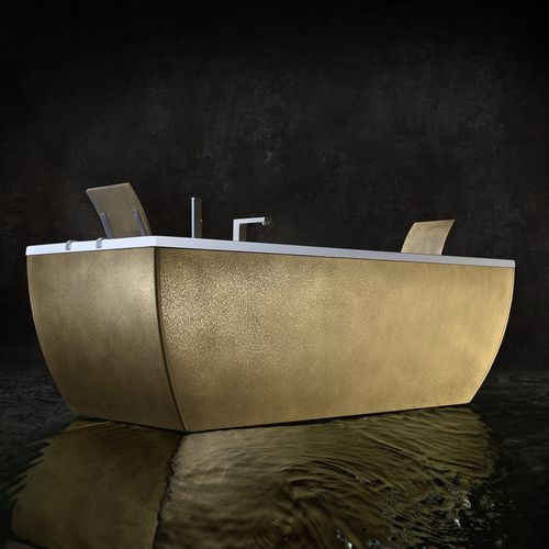 Отдельностоящая ванна - KALI - Ws Bath Collections - для профессионального использования / из акрила / из металла