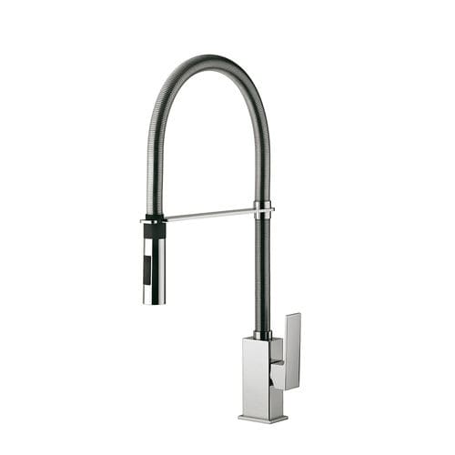 Настольный однорычажный смеситель - ELLE - Ws Bath Collections - из хромированного металла / из нержавеющей стали / из ABS