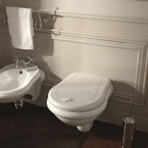 Подвесной унитаз - RETRO - Ws Bath Collections - из керамики / для профессионального использования / современный