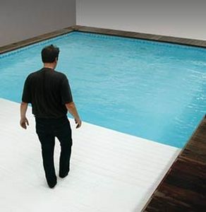 Автоматическое покрытие для бассейна - SECURITECH - PISCINES MAGILINE - для обеспечения безопасности