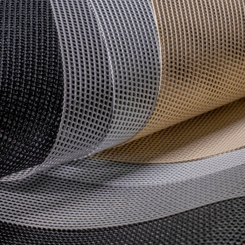 Текстильная мембрана из ПЭС -  SUNVIEW 40 - Saint Clair Textiles - штукатурка ПВХ / для фасада / для заграждения