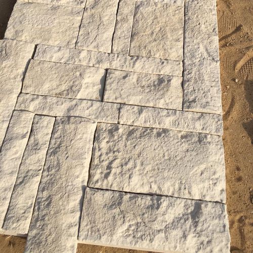 Облицовка из известняка - JERICHO - CREA STONE - для наружного применения / песчаная / песочная
