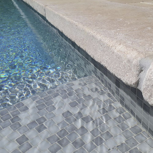 Крышка парапета из предварительно подготовленного бетона - SWIMMING POOL - CREA STONE