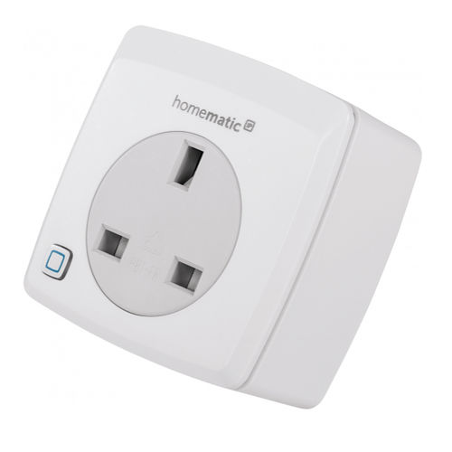 Розетка тока - HmIP-PSM-UK - Homematic IP by eQ-3 - настенная / для поверхностного монтажа / современная