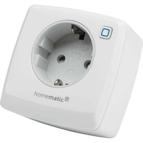 Розетка тока - HmIP-PSM-2 - Homematic IP by eQ-3 - настенная / для поверхностного монтажа / современная