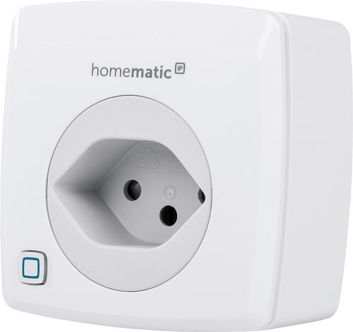 Розетка тока - HmIP-PDT-CH - Homematic IP by eQ-3 - радио / настенная / для поверхностного монтажа