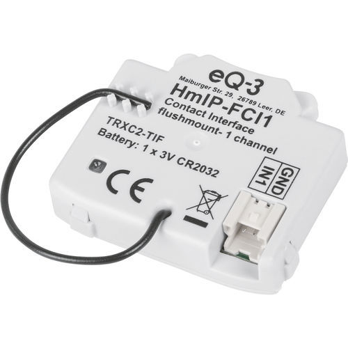 Блок интерфейса для систем домашней автоматизации - HmIP-FCI1 - Homematic IP by eQ-3 - для нажимной кнопки / радиосвязи