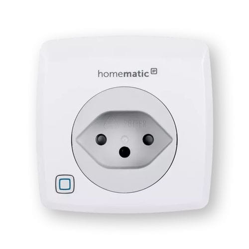Розетка тока - HmIP-PSM-CH-2 - Homematic IP by eQ-3 - настенная / для поверхностного монтажа / современная