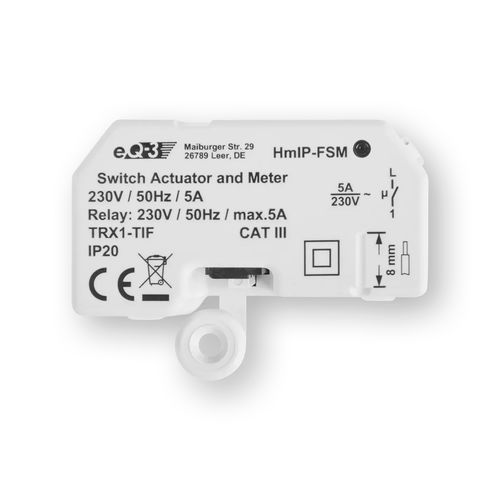Коммутационный привод для систем домашней автоматизации - HmIP-FSM - Homematic IP by eQ-3 - выступающая / для бытового использования / для интерьера