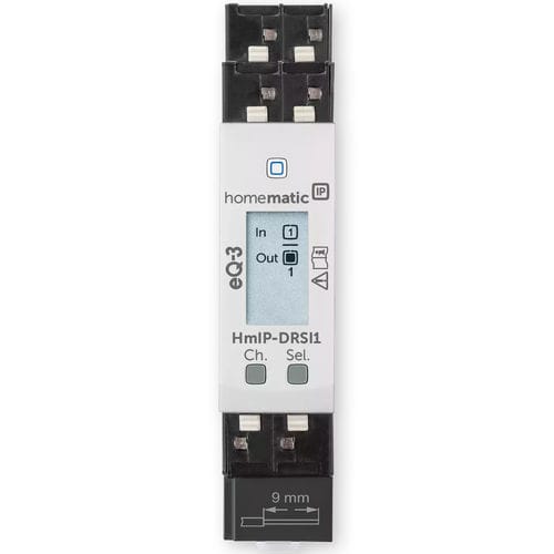 Коммутационный привод для систем домашней автоматизации - HmIP-DRSI1 - Homematic IP by eQ-3 - на DIN-рейке / для бытового использования / для интерьера