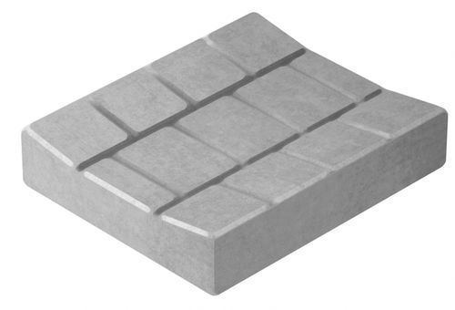 Лоток канализации двойной наклон - CAP840I - GLS Prefabricados - облицованный / из бетона / для общественных мест