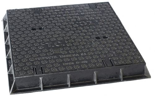 Крышка люка из чугуна - TAFO7070-2C - GLS Prefabricados - квадратная