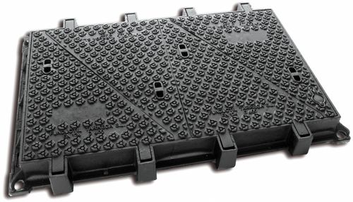 Крышка люка из чугуна - TAFO12060-2P - GLS Prefabricados - прямоугольная