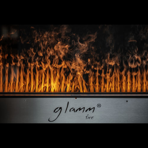 Электрический камин - KIT GLAMM 3D - Glammfire - встраиваемый / Односторонний / с открытой топкой