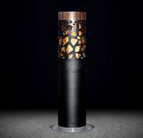 Напольное отопление для внутренних двориков - TILE SELENE - Glammfire - газовое / для профессионального использования / переносное