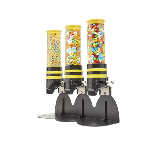 Дозатор топпингов для мороженого на столешнице - DCT3-1L (YELLOW) - IDM Ltd. - островной / для кондитерских изделий / для бара