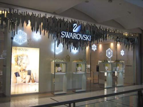 Светодиодная световые декорации - SWAROVSKI WINDOWS - ILMÉX S.A. - для общественных мест