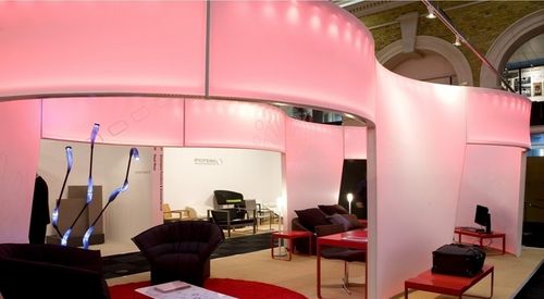 Текстильный настенный носитель для цифровой печати - EXHIBITIONS & EVENTS - Stretch Ceilings